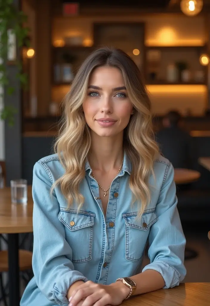 25 Denim And Diamonds Outfit Ideas That Feel Effortless - 16. Light Wash Denim with Darker Accessories