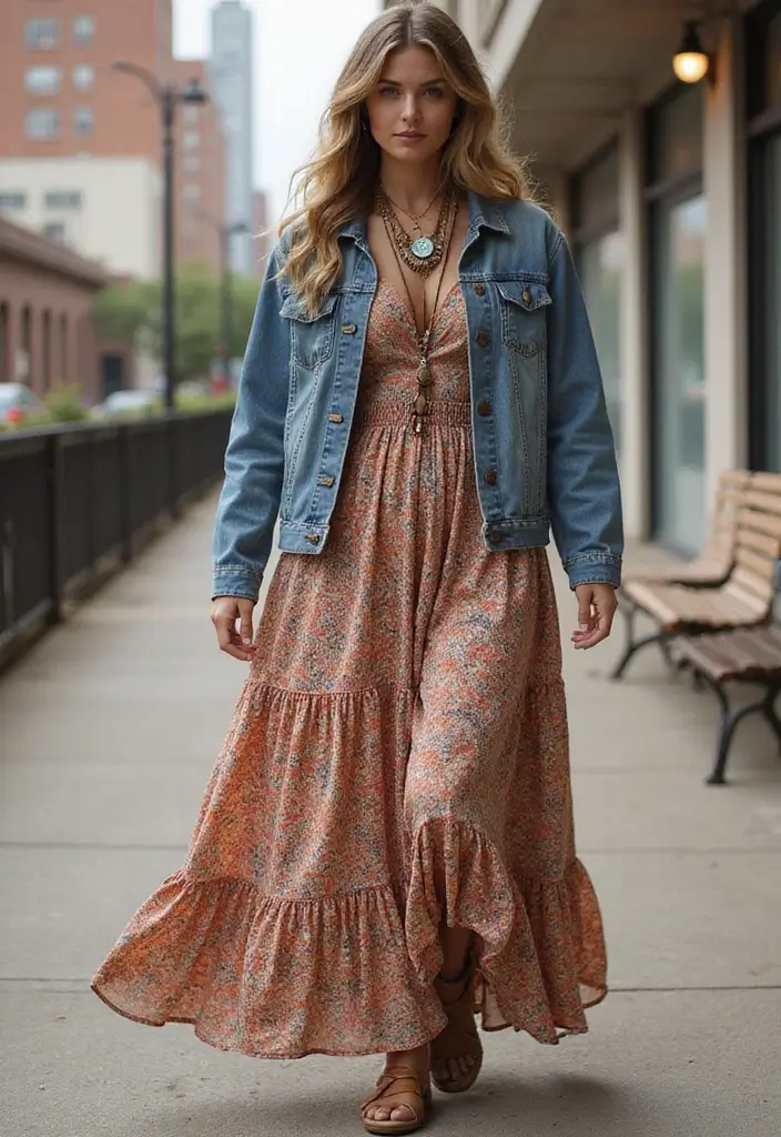25 Must-Try Zombie Apocalypse Outfit Combos This Season - 12. Bohemian Apocalypse