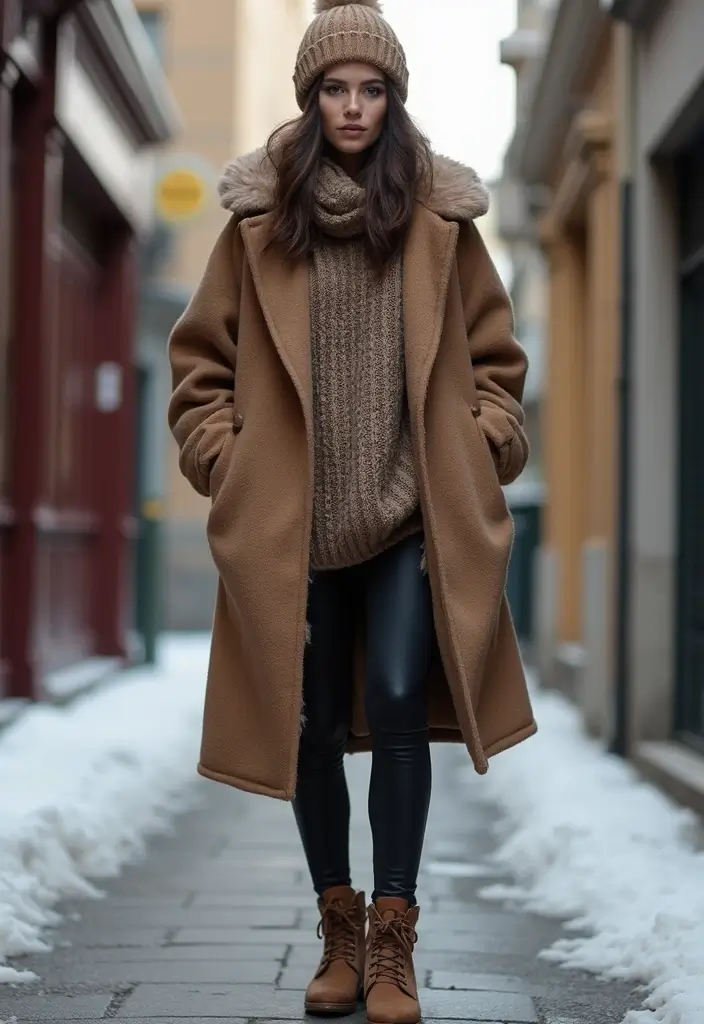 25 Must-Try Zombie Apocalypse Outfit Combos This Season - 7. Cozy Yet Fierce