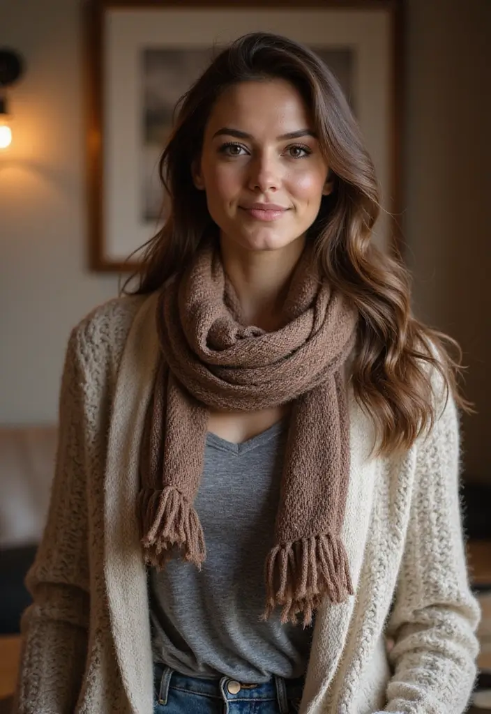 25 Winter Outfit Inspirations for Women: Sustainable Styles to Keep You Cozy - 6. Cozy Thermal Layering