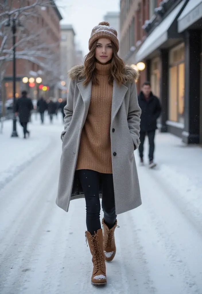 25 Winter Outfit Inspirations for Women: Sustainable Styles to Keep You Cozy - 9. Sustainable Footwear Choices
