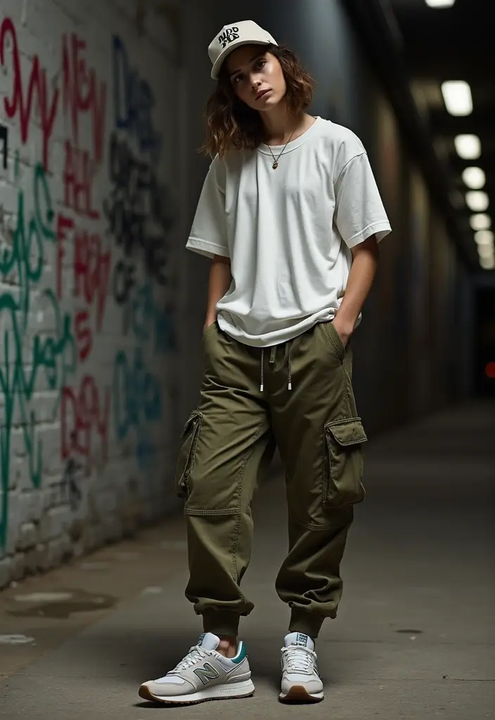 26 Chic New Balance 550 Outfits To Copy Right Now - 5. Street Style Cool