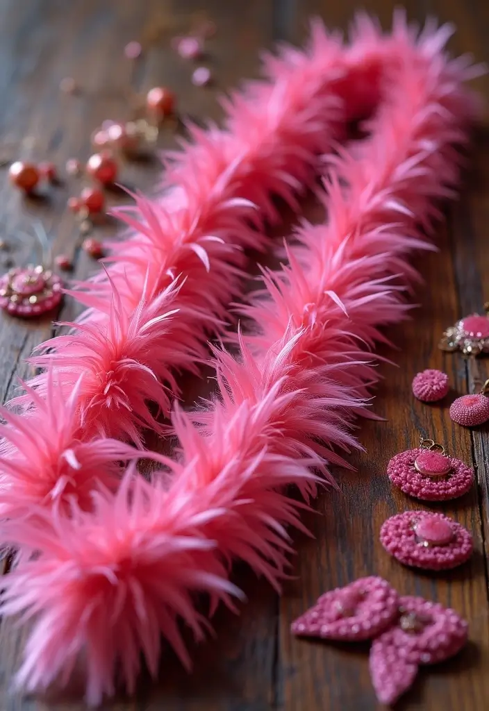 26 Must-Try Great Gatsby Outfit Combos This Season - 15. Feather Boas for Extra Glam