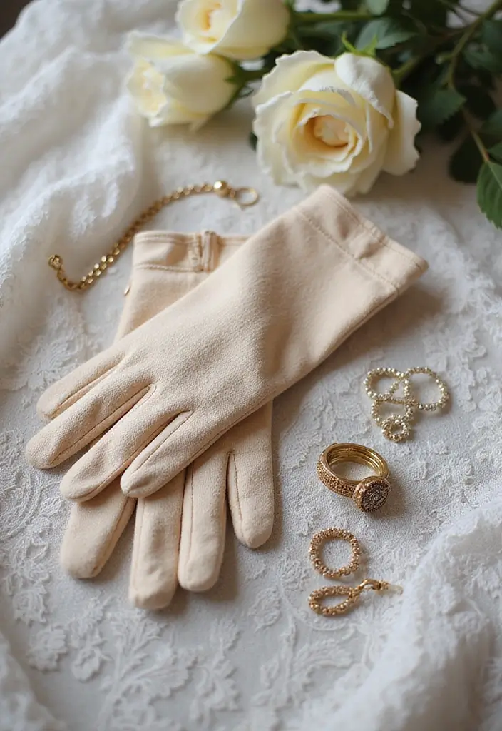26 Must-Try Great Gatsby Outfit Combos This Season - 16. Vintage-Inspired Gloves