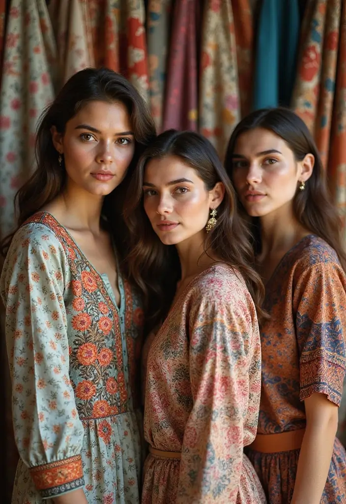 26 Must-Try Great Gatsby Outfit Combos This Season - 23. Vintage-Inspired Prints