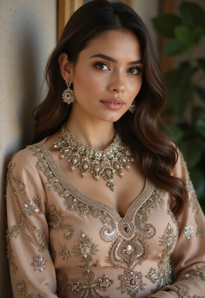 26 Slim Girls Outfit Style Styling Tips To Wear With Confidence - 22. Celebrate Unique Embellishments