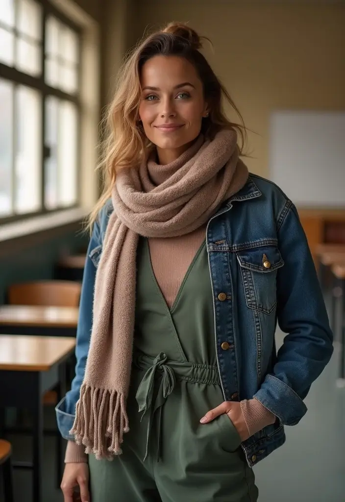 27 Fresh Outfit Ideas Winter School Ideas You Need To Try - 12. Cozy Jumpsuits