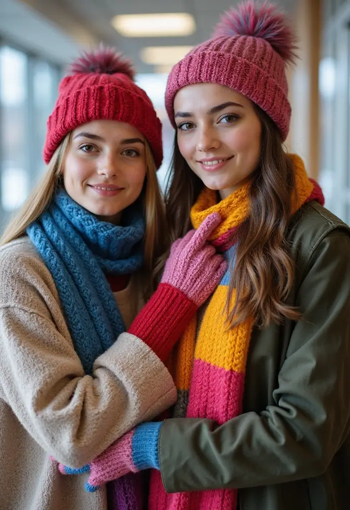 27 Fresh Outfit Ideas Winter School Ideas You Need To Try - 8. The Power of Accessories