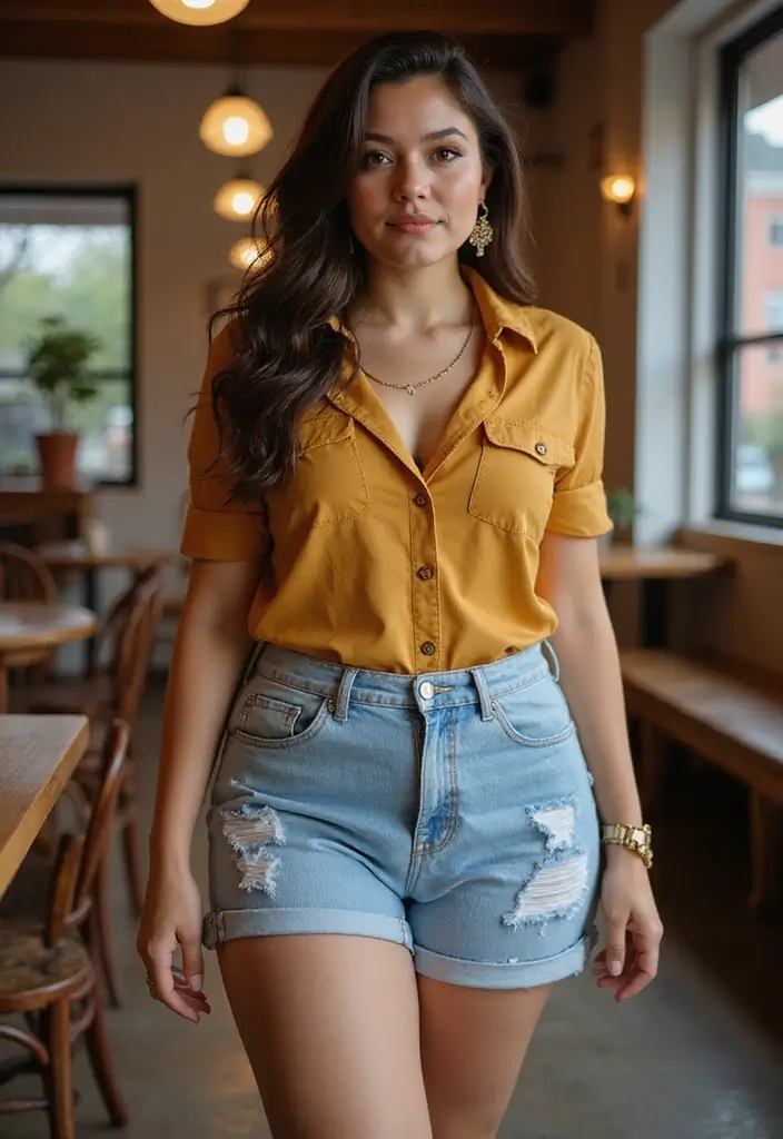 27 Outfit Gorditas Jovenes Inspirations For Real Life - 23. Play with Proportions for Fun Looks