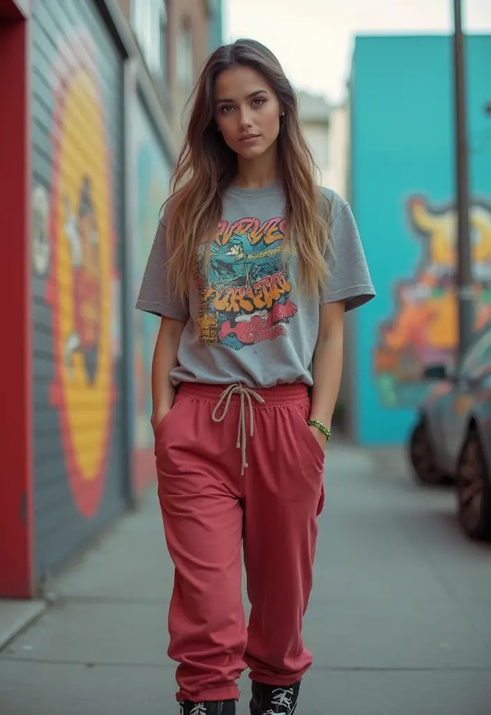 27 Stylish Leg Warmers Outfit For Every Occasion - 11. Retro Inspired Streetwear