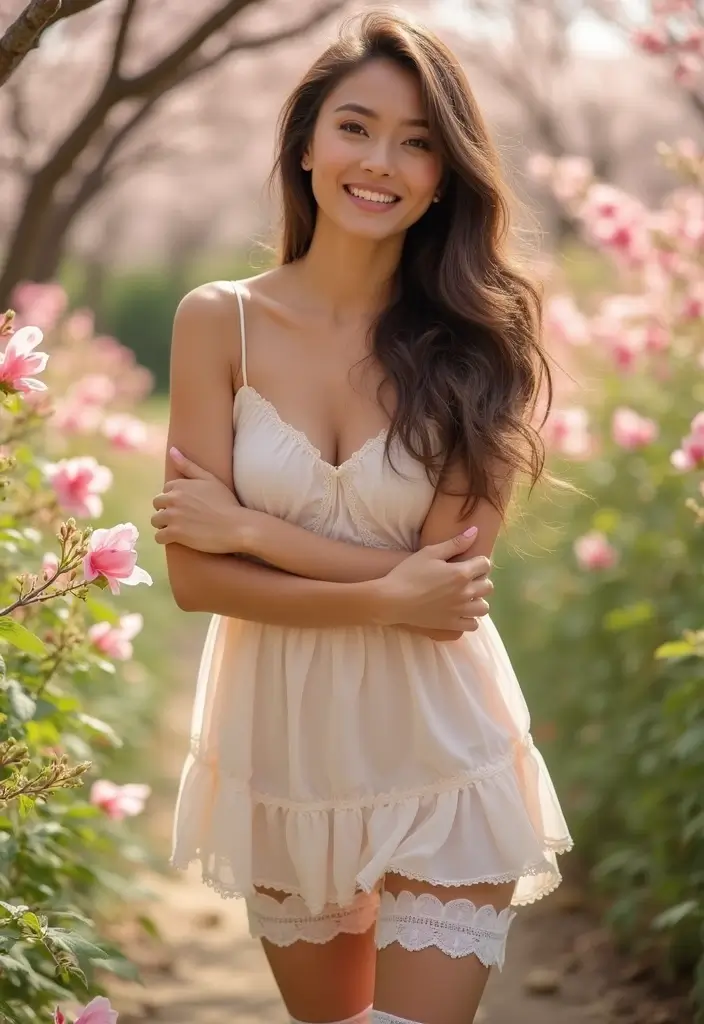 27 Stylish Leg Warmers Outfit For Every Occasion - 23. Soft Pastels for Spring