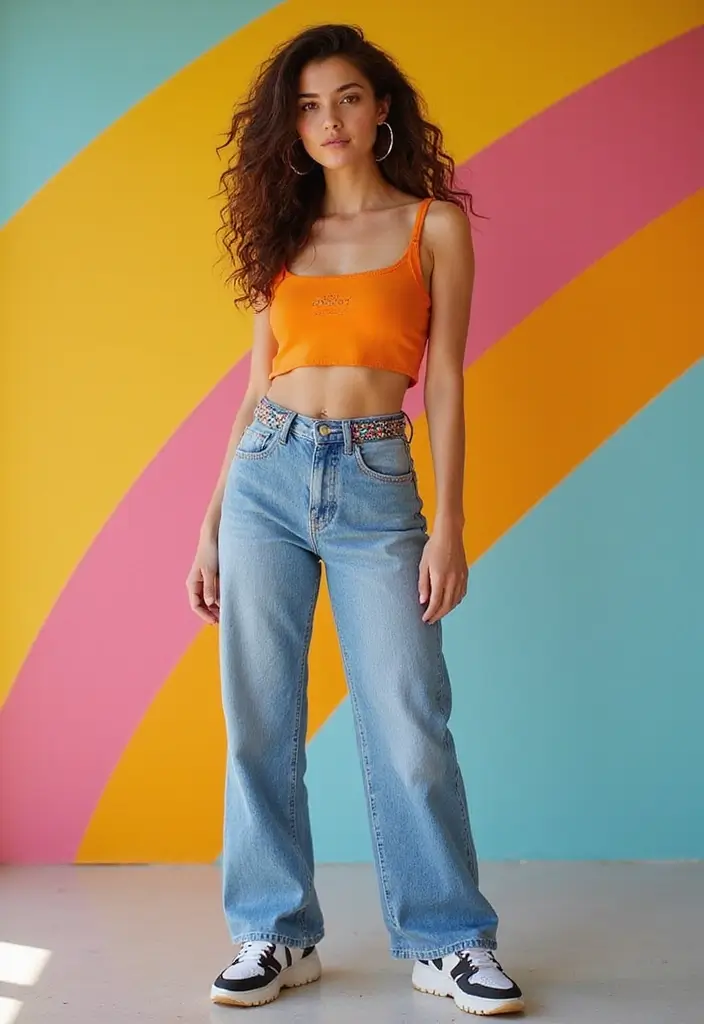 27 Trendy 90er Outfit Mottoparty Frauen To Refresh Your Closet - 3. High-Waisted Everything