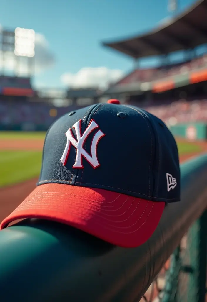 27 Trendy Yankees Game Outfit To Refresh Your Closet - 16. Fashion-Forward Baseball Cap