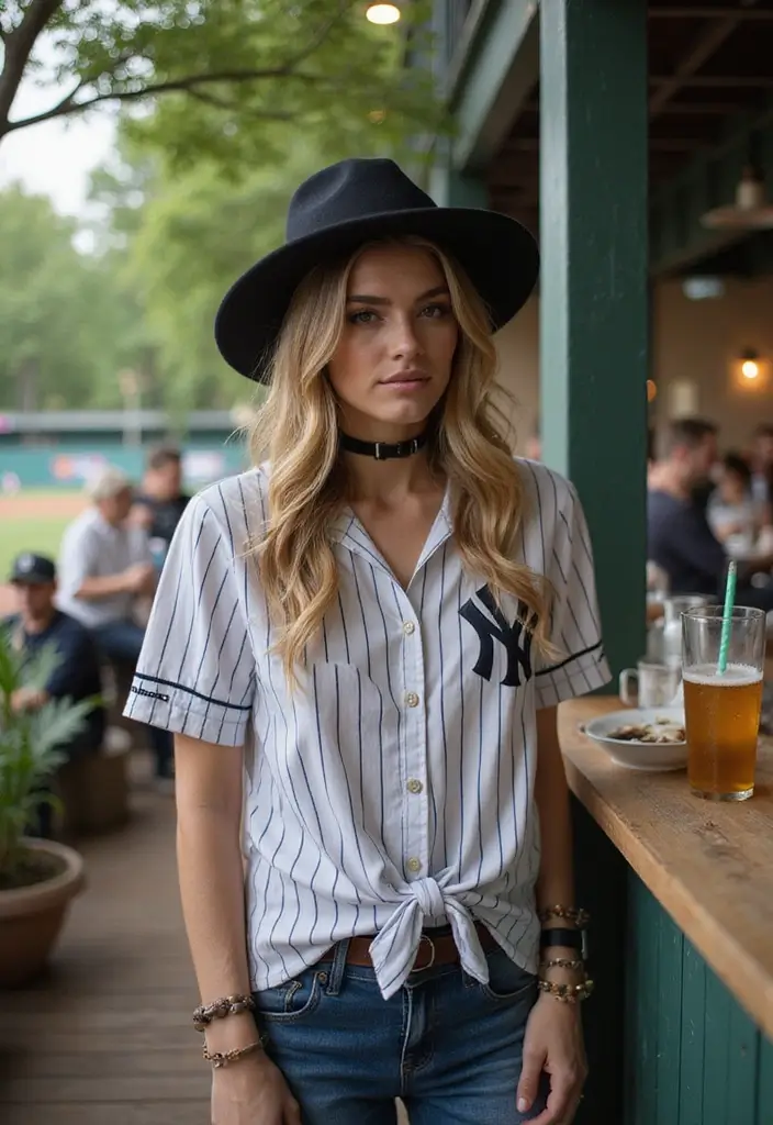 27 Trendy Yankees Game Outfit To Refresh Your Closet - 26. Sustainable Fashion Choices