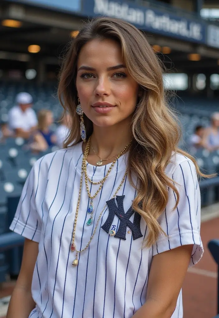 27 Trendy Yankees Game Outfit To Refresh Your Closet - 9. Statement Accessories with Yankees Apparel