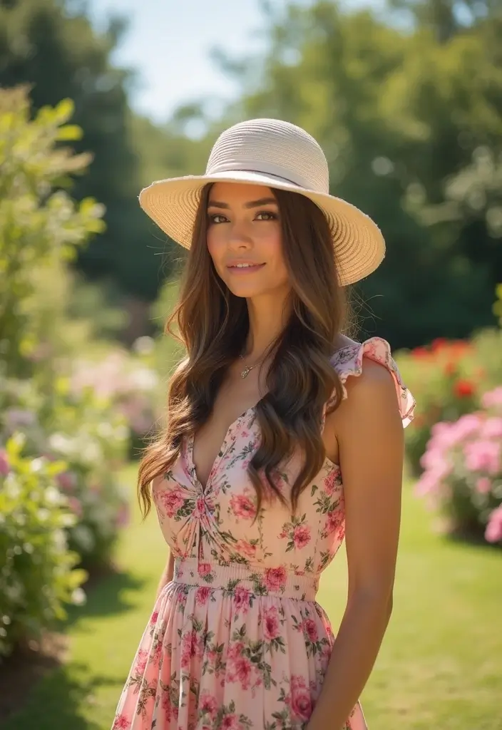 28 Kangol Hats Women Outfit Styling Tips To Wear With Confidence - 6. Feminine Flair