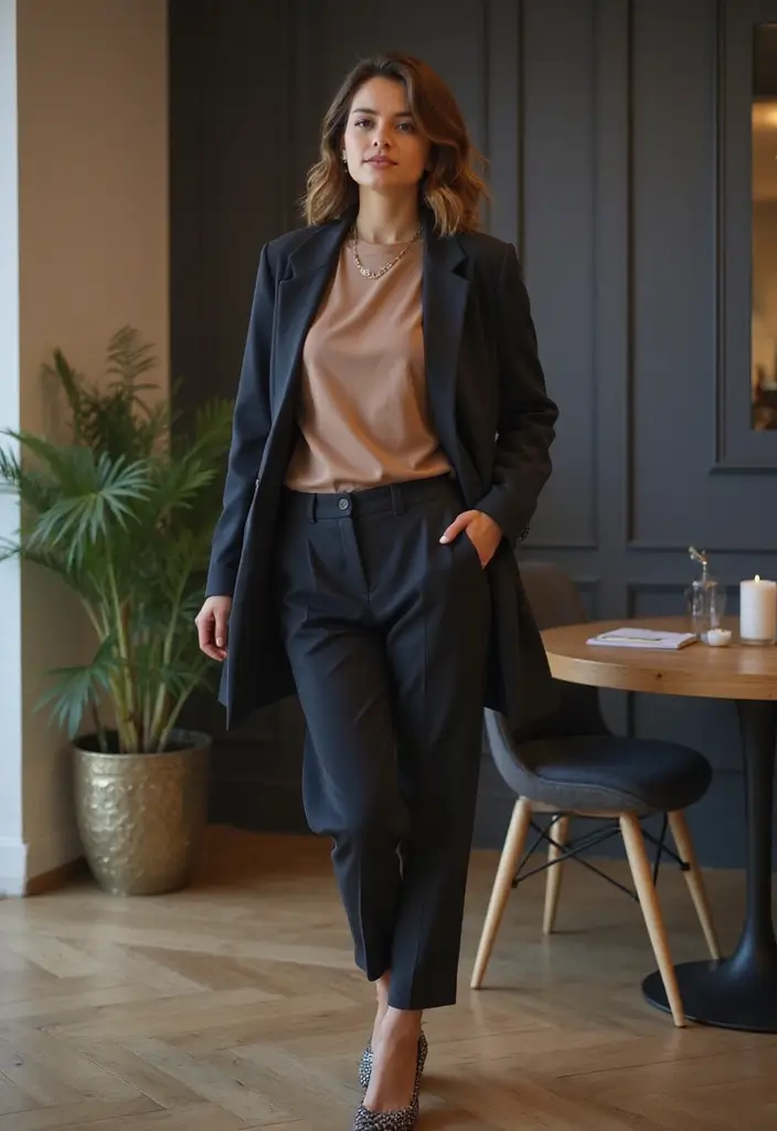 29 Chic First Date Outfit Ideas To Copy Right Now - 19. Smart-Casual with a Twist