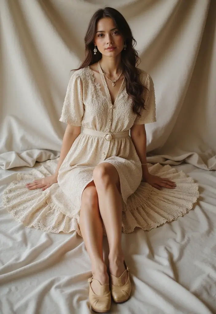 29 Chic First Date Outfit Ideas To Copy Right Now - 8. Vintage-Inspired Ensemble