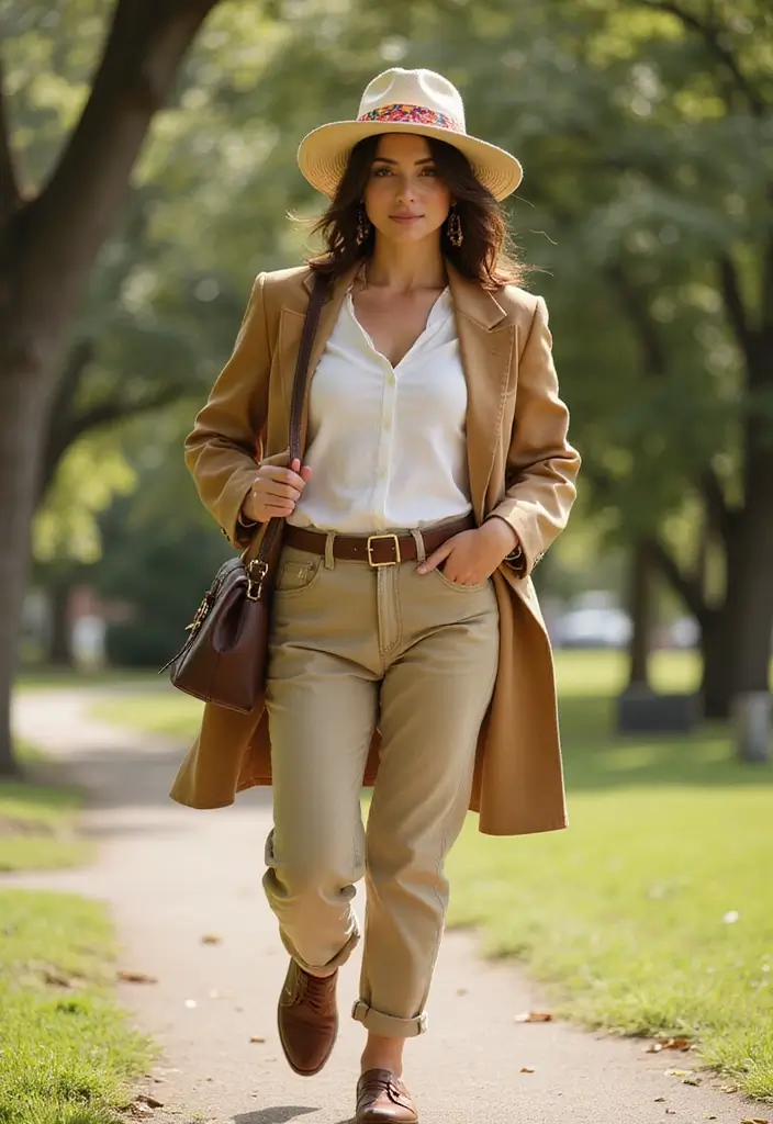 29 Running Aesthetic Outfit Looks That Will Upgrade Your Wardrobe - 19. Statement Accessories