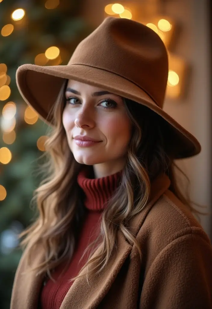 30 Party Outfit Winter Styling Tips To Wear With Confidence - 27. Accessorize with Warm Hats