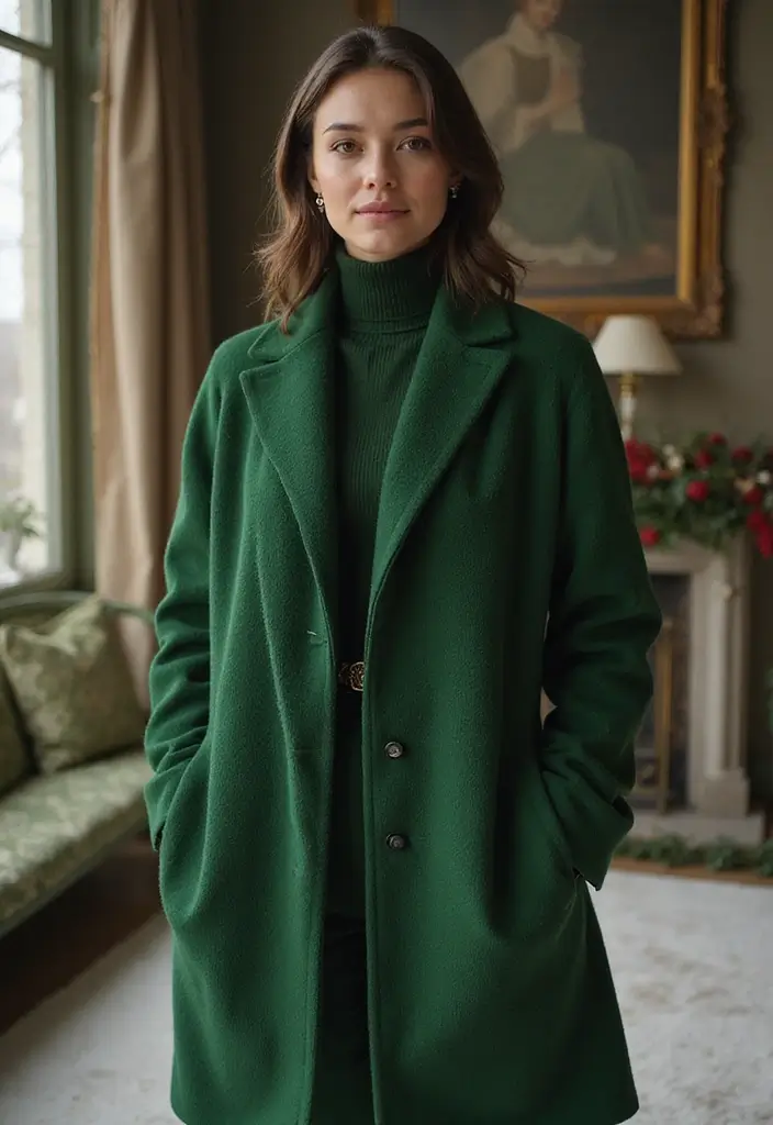 30 Party Outfit Winter Styling Tips To Wear With Confidence - 6. Create a Monochromatic Look