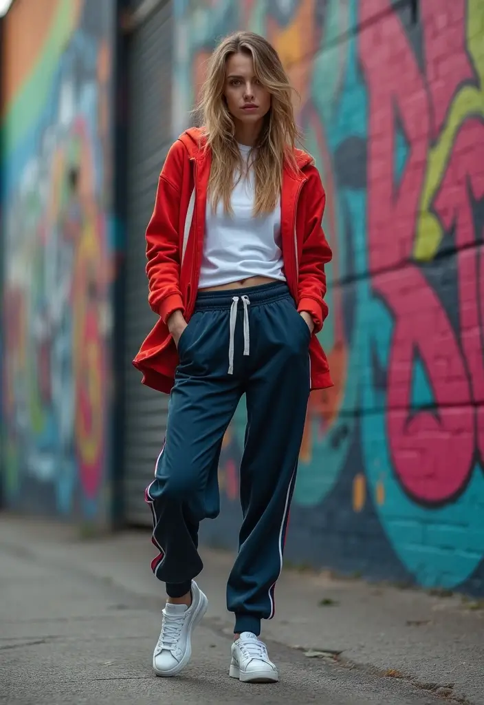 30 Stylish Iets Frans Joggers Outfit For Every Occasion - 19. Sporty Street Style