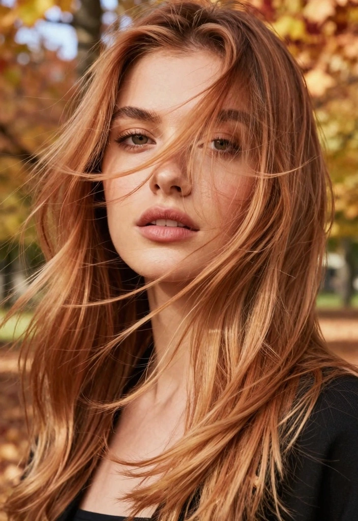 15 Fall Hair Color Trends for Blondes: Ideas for Soft Warmth - 5. Golden Apricot Balayage 1