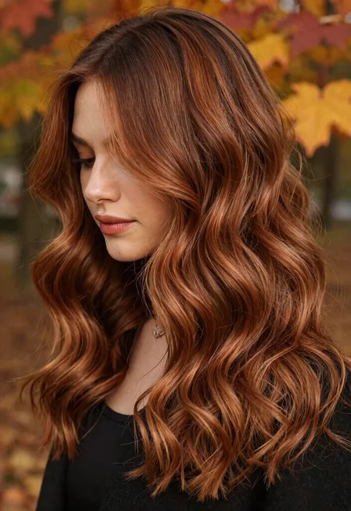 15 Fall Hair Colors for Blondes: Honey Gold Tones - 15. Soft Cinnamon Highlights 1