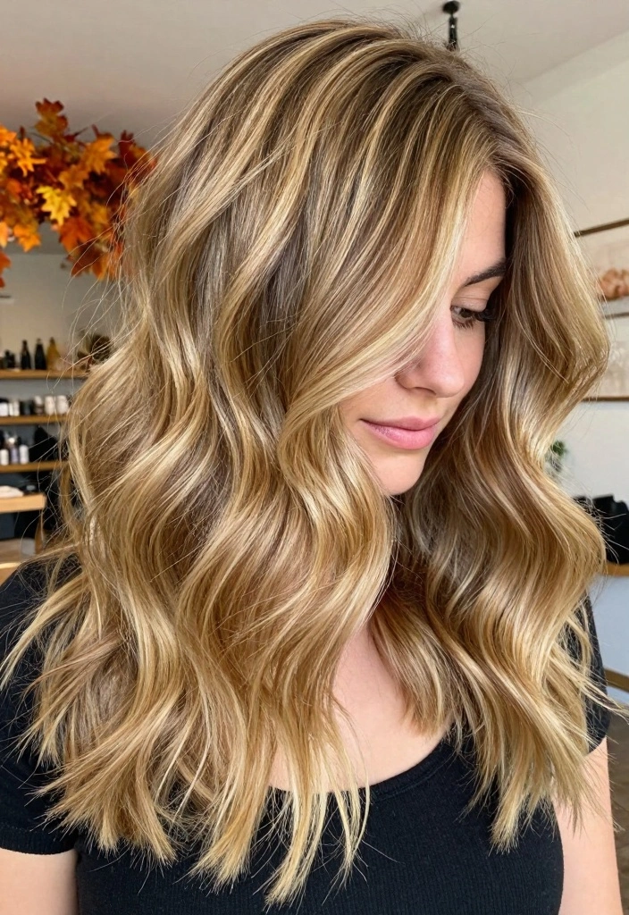 15 Fall Hair Colors for Blondes: Honey Gold Tones - 4. Butterscotch Highlights 1