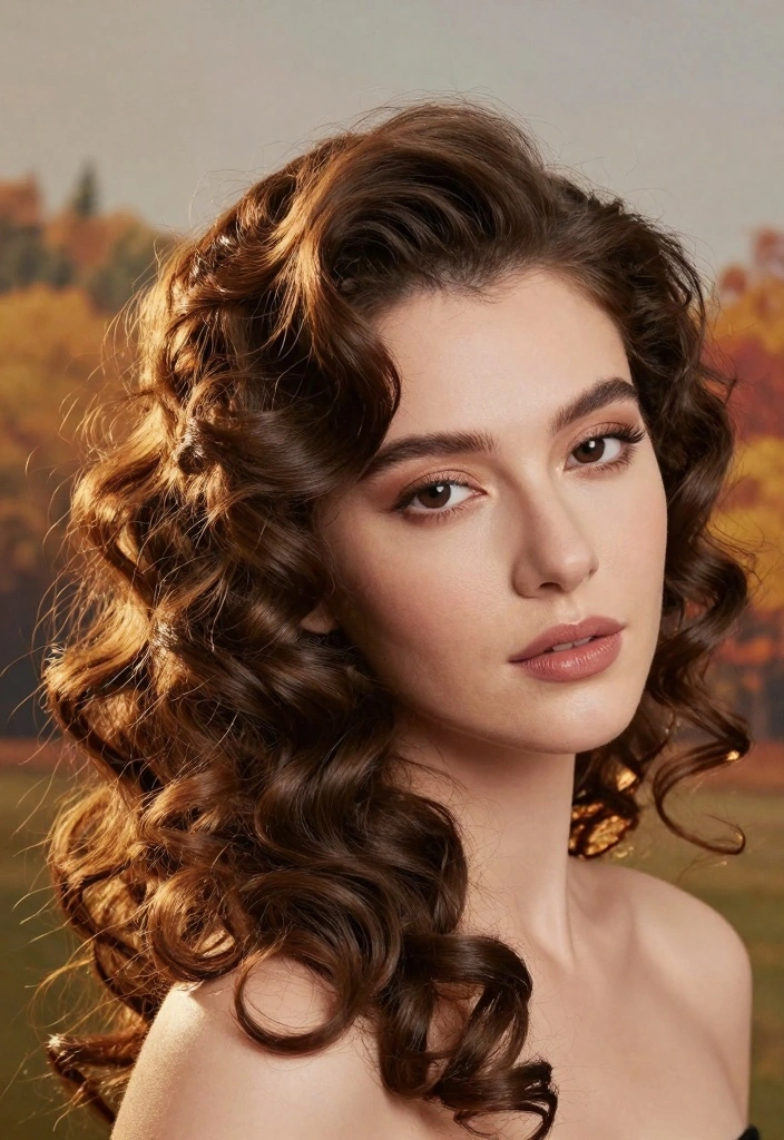 15 Fall Hair Ideas: Seasonal Refresh Looks - 11. Vintage Curls 1