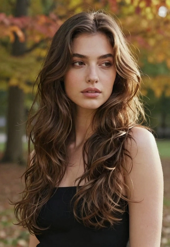 15 Fall Hair Ideas: Seasonal Refresh Looks - 14. Effortless Beach Waves 1