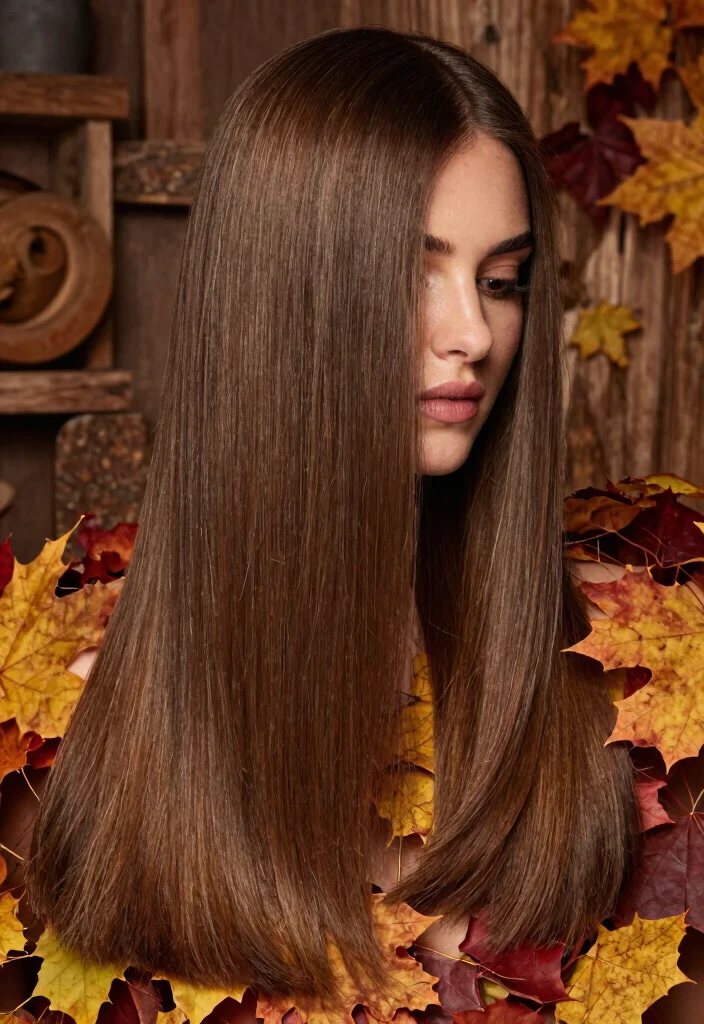 15 Fall Hair Ideas: Seasonal Refresh Looks - 7. Earthy Tones with a Twist 1
