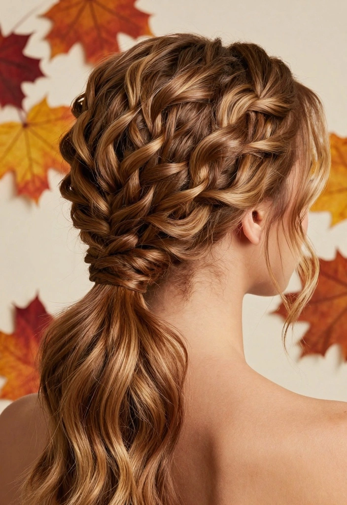 15 Fall Hair Ideas: Seasonal Refresh Looks - 9. Textured Low Ponytail 1