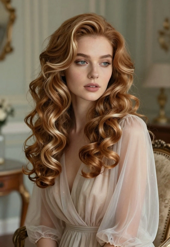 15 Ginger Hair With Blonde Highlights Ideas Lived In Glow - 9. Dusty Ginger with Creamy Highlights 1