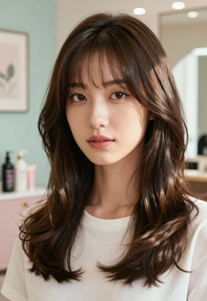 15 Haircuts for Medium Length Hair Layered Ideas Balanced Shape - 1. The Classic Long Bob (Lob) 1