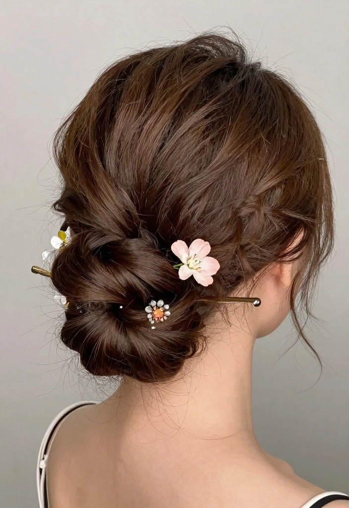 15 Hoco Hair Ideas Cute Trendy Glam - 10. Cute Twisted Updo 1