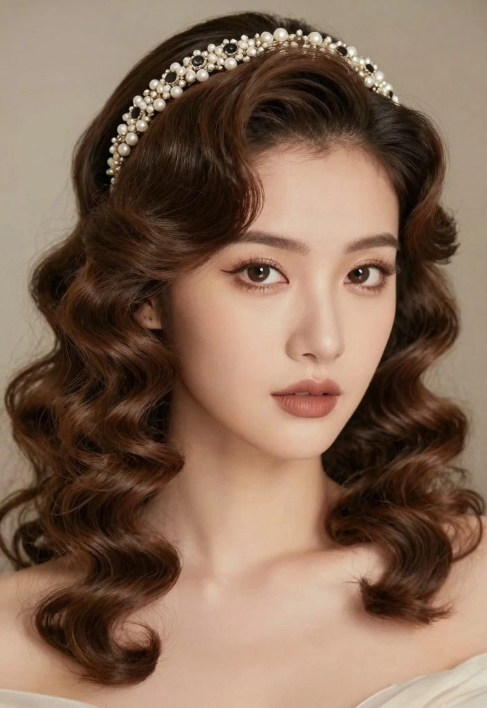 15 Hoco Hair Ideas Cute Trendy Glam - 11. Vintage Waves with a Twist 1