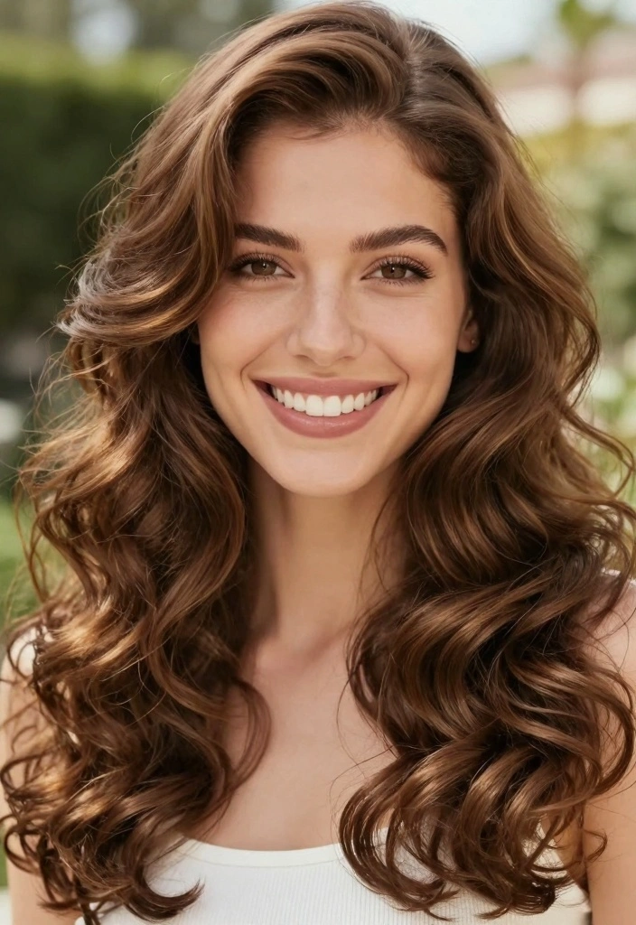 15 Light Chocolate Brown Hair Ideas Soft Rich Tone - 1. Soft Chocolate Curls 1