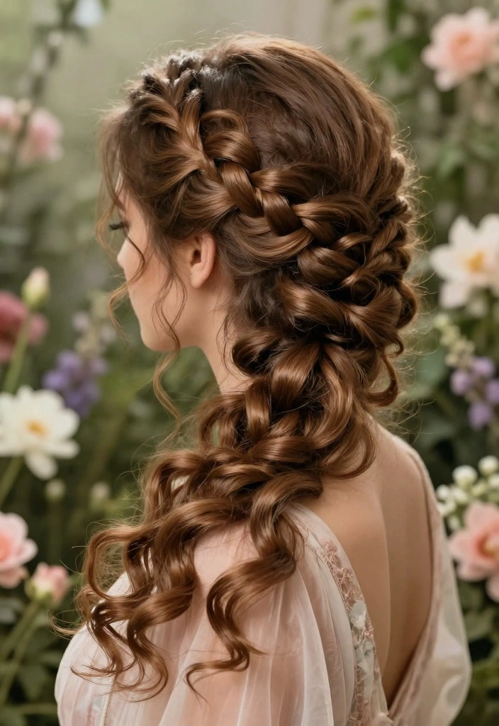 15 Light Chocolate Brown Hair Ideas Soft Rich Tone - 11. Braided Crown 1