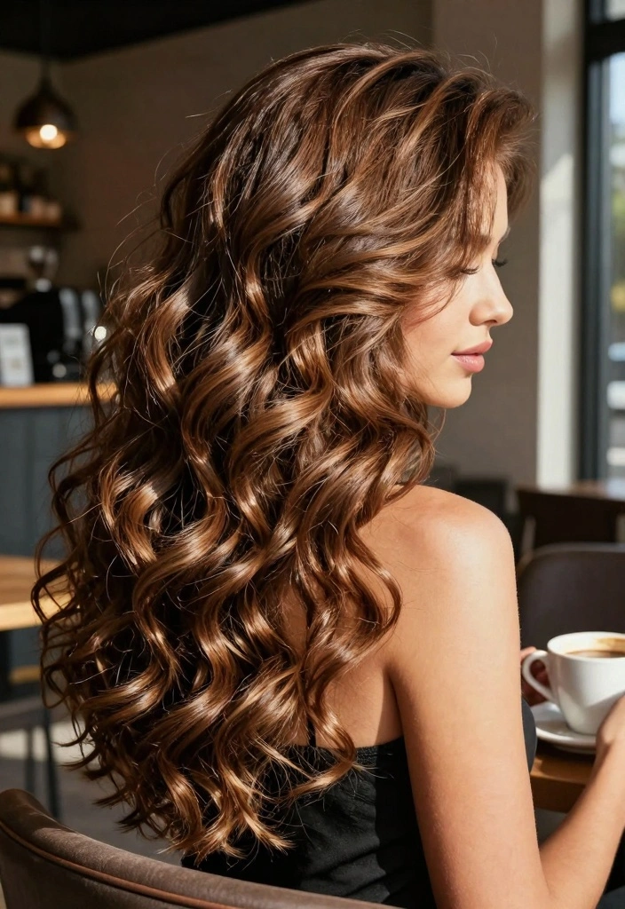 15 Light Chocolate Brown Hair Ideas Soft Rich Tone - 3. Rich Chocolate Highlights 1