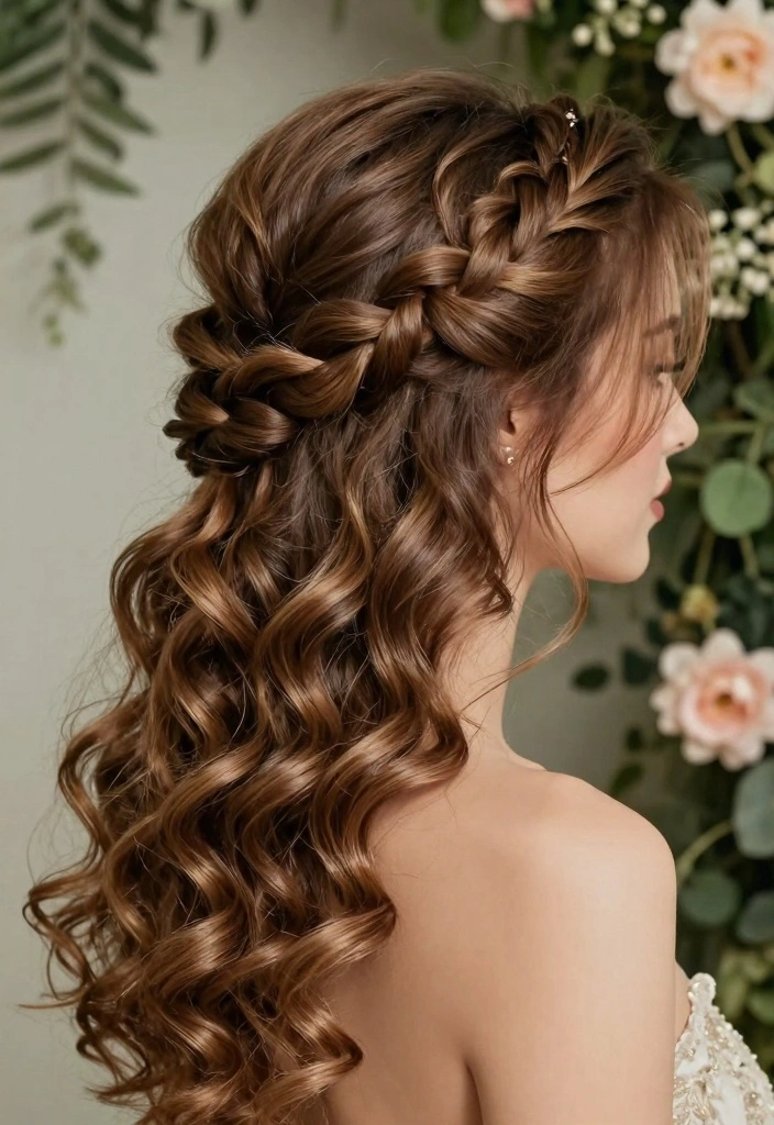 15 Natural Hair Updo Wedding Ideas: Elegant Protective Styles - 15. Elegant Natural Crown Braid 1