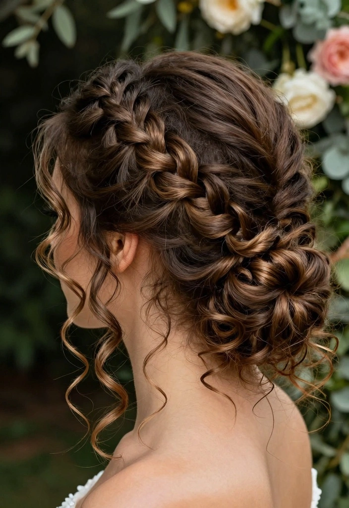 15 Natural Hair Updo Wedding Ideas: Elegant Protective Styles - 4. Braided Crown Updo 1