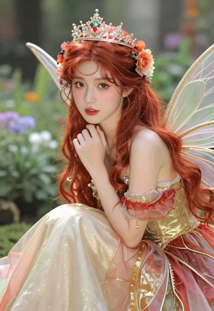 15 Red Hair Halloween Costumes Ideas Bold Fun Looks - 11. Fairy Queen 1