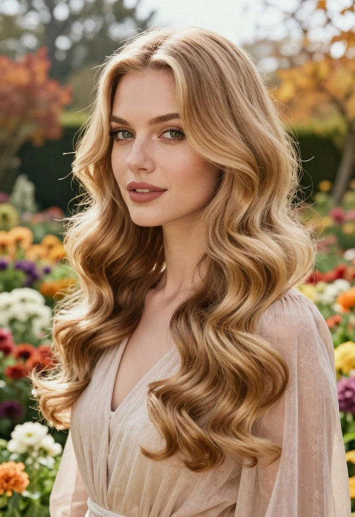 16 Fall Blonde Hair Color Ideas for a Cozy Golden Glow - 13. Warm Vanilla Blonde 1