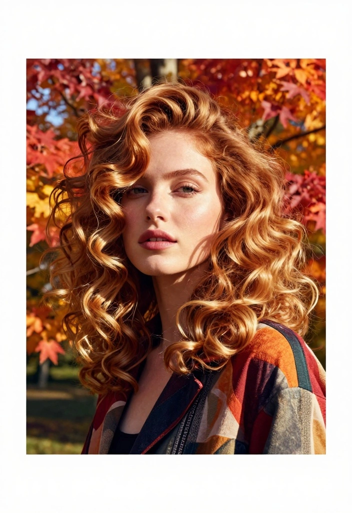 16 Fall Blonde Hair Color Ideas for a Cozy Golden Glow - 6. Spicy Ginger Blonde 1