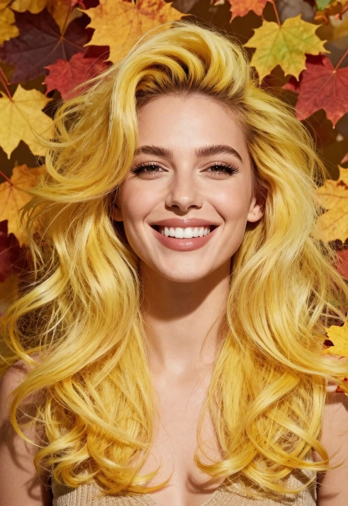 16 Fall Hair Colors for Black Women Ideas: Bold Radiance - 13. Joyful Yellow 1