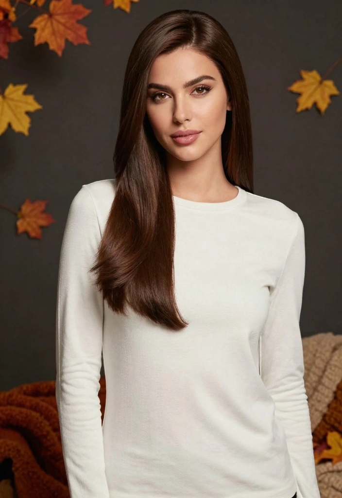 16 Fall Hair Trends 2025 Ideas Next Level Looks - 11. Rich Chocolate Brown 1