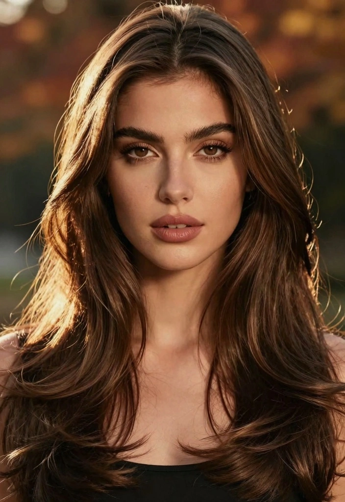 16 Fall Hair Trends 2025 Ideas Next Level Looks - 15. Golden Hour Hair 1