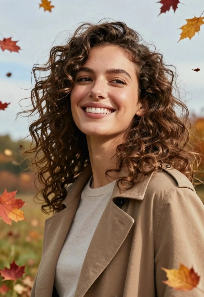 16 Fall Hair Trends 2025 Ideas Next Level Looks - 8. Natural Texture Embrace 1