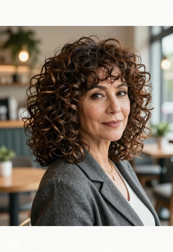 16 Hairstyles Over 50 Ideas for Timeless Youthful Style - 2. Shoulder-Length Layers 1